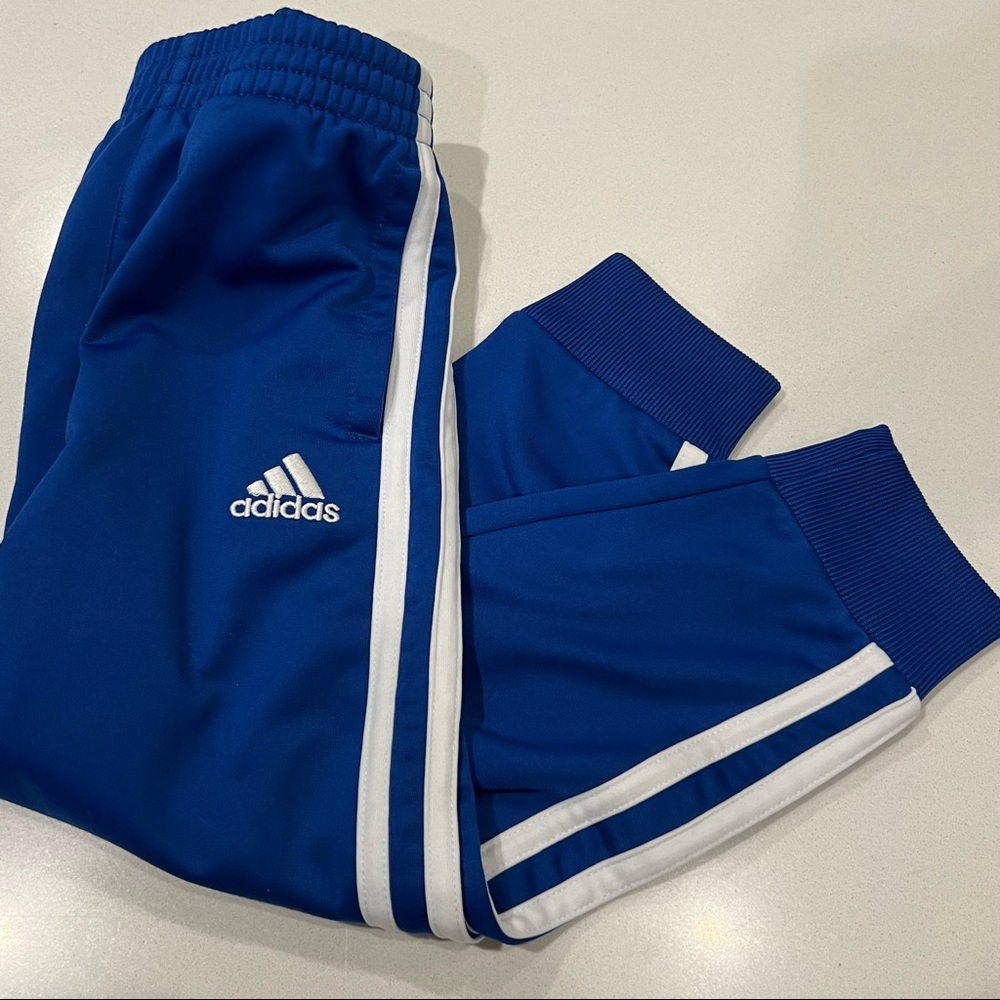 Adidas Tracksuit Blue Boys 3T Like New - Picture 6 of 6